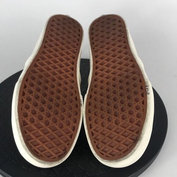 Vans Classic Slip On Ultra Cush Orange/Floral Casual Shoes Women’s Size 7 - Picture 8 of 11